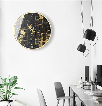 NordicTime - Stylish Nordic wall clock with minimalist design 