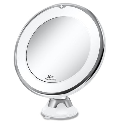 Cosmetic mirror with beauty - LED make-up mirror with magnification function