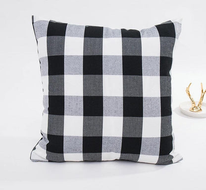 Plaid Cushion Cover – Cotton/Polyester 