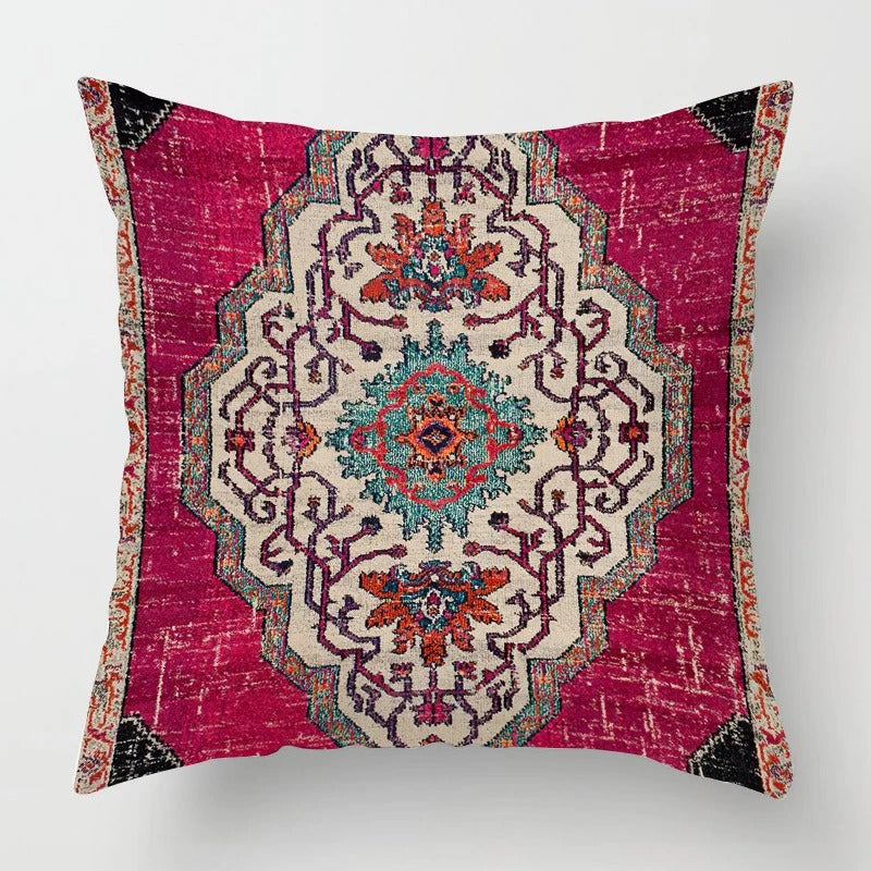 Moroccan Ethnic Pattern Cushion Cover – Exquisite Home Decor for Every Room