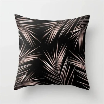 Black and White Geometric Cushion Cover – Elevate Your Home Decor with Chic Style