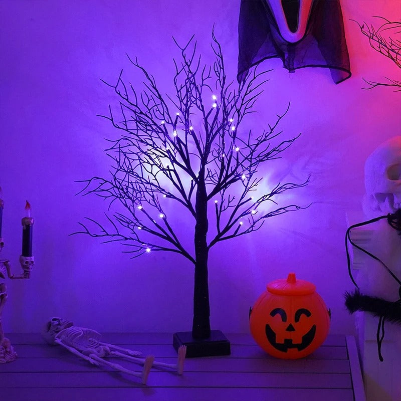 Halloween LED Pumpkin Tree Light