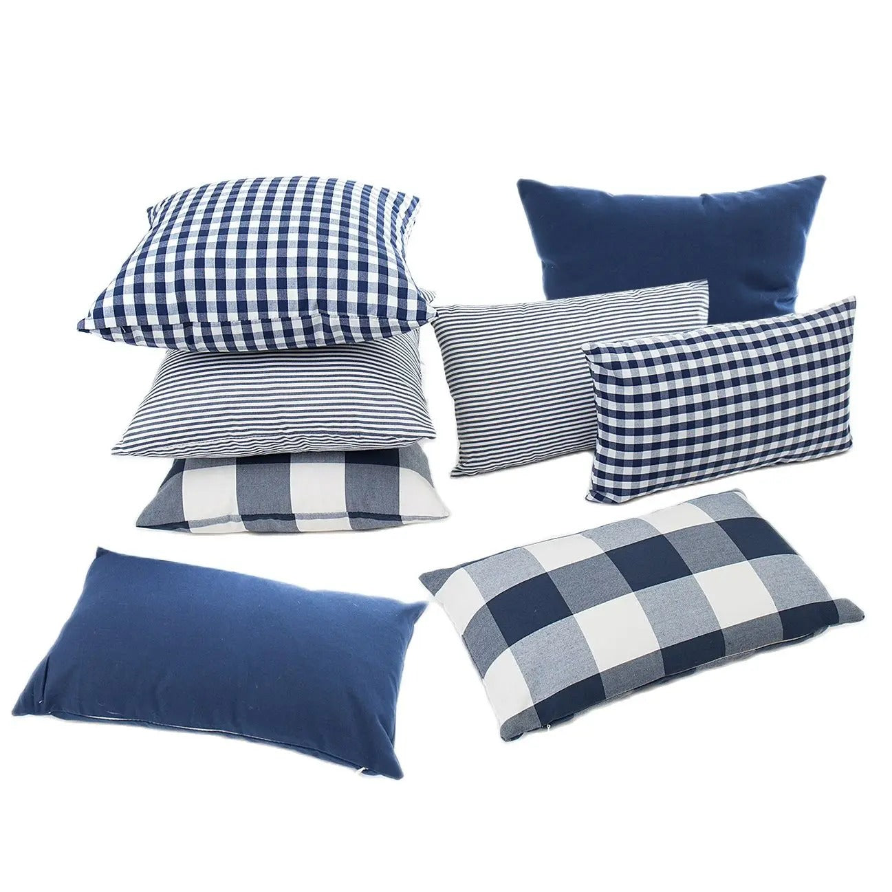 Plaid Cushion Cover – Cotton/Polyester 