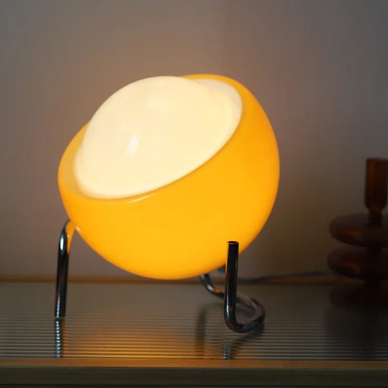 Glass Table Lamp Bauhaus Planet - Creative Lighting for Bedroom and Office