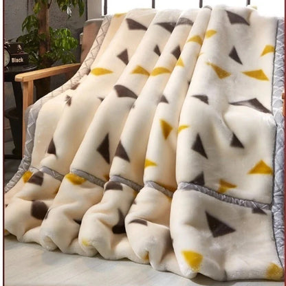 Winter Warm Raschel Blanket – Thick, Soft and Perfect Blanket for Cold Nights