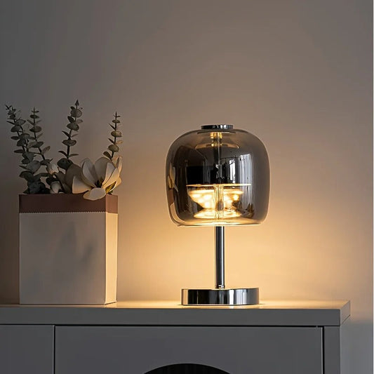 Decoratieve Nordic Tafellamp - Eenvoudige Glazen Lamp