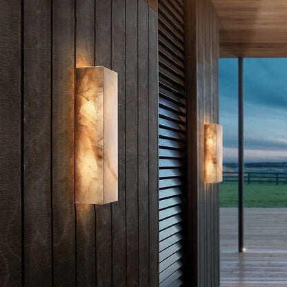 Marblux - Outdoor wall lighting made of marble 