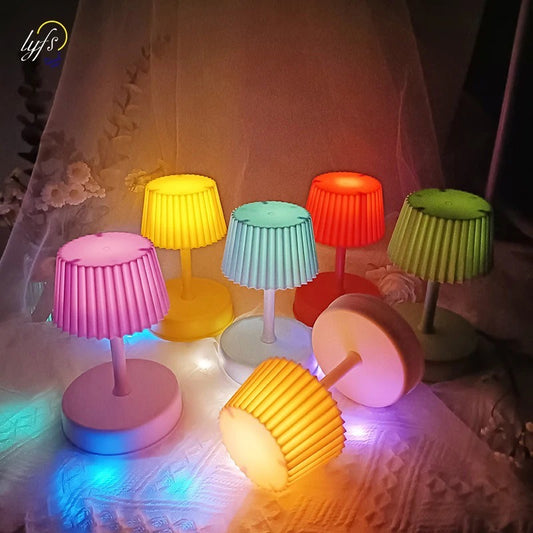 LED Mini Table Lamp - Perfect Night Light for Kids