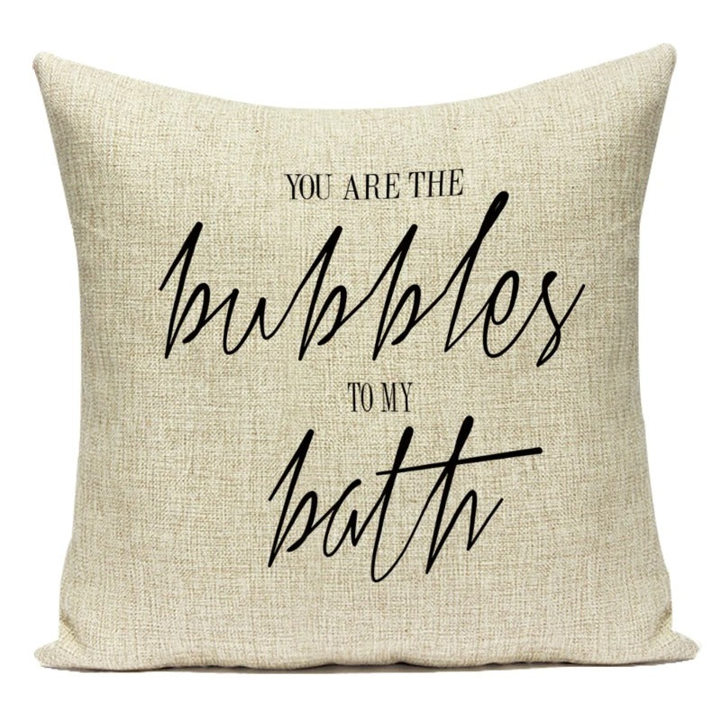 Motto Letters Cushion Covers – A Stylish Message for Your Interior