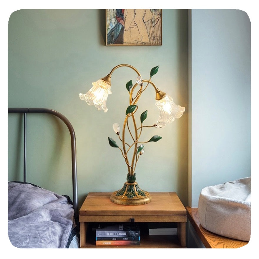 PetalLamp - Contemporary Floral Wall Lamp 