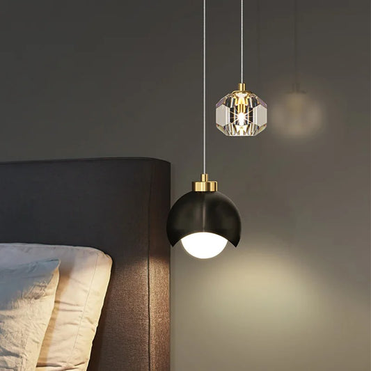 Modern LED Pendant Lamp - Luxury Lighting for Bedroom and Dining Room