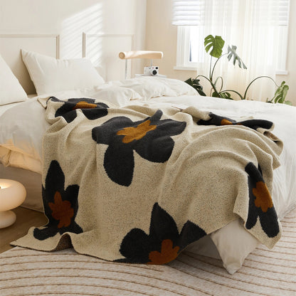 Super Zachte Gezellige Bloemen Deken - Je Ultieme Comfort Companion!