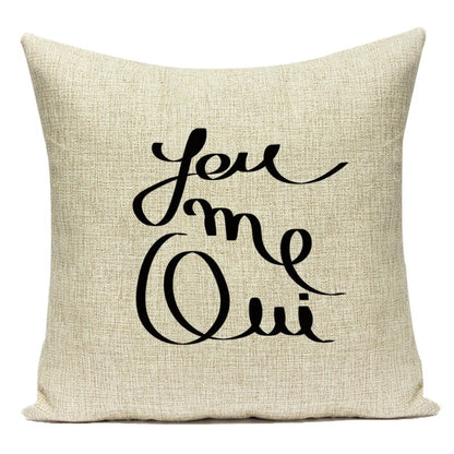 Motto Letters Cushion Covers – A Stylish Message for Your Interior