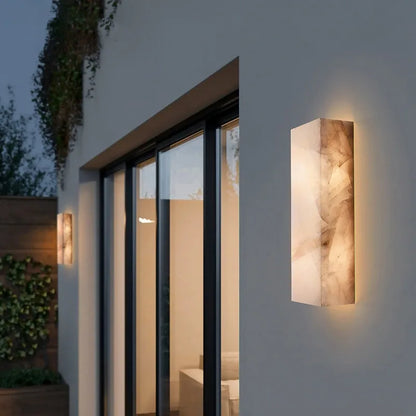 Marblux - Outdoor wall lighting made of marble 