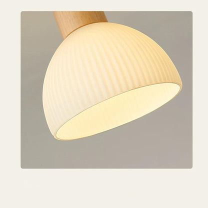 Phyval Nordic Japanese Style Ceiling Lamp - Simple Wooden Grass Lighting