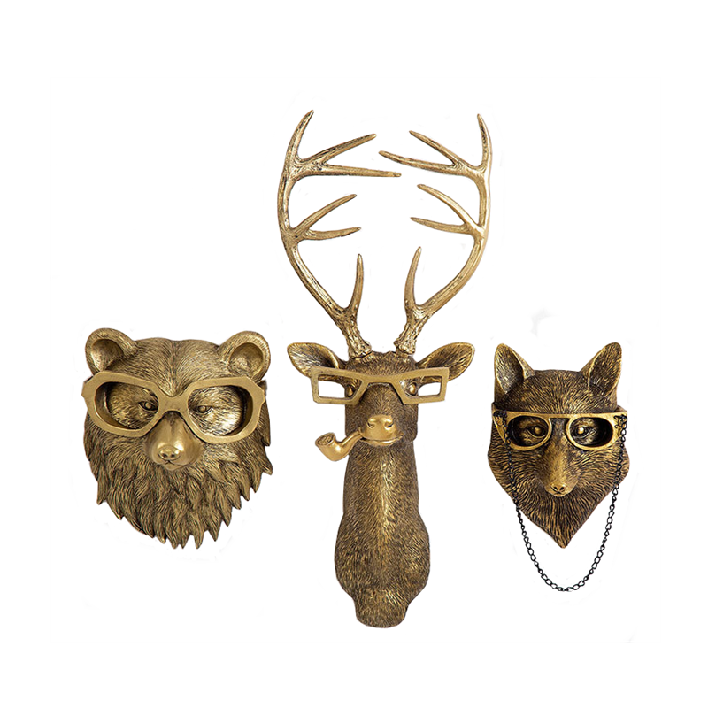 Frankie the Deer Head Wall Mount 