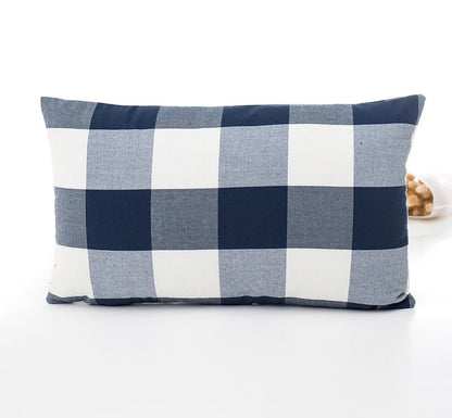 Plaid Cushion Cover – Cotton/Polyester 