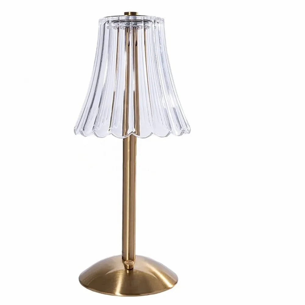 Rechargeable Crystal Desk Lamp - Eye Care &amp; Dimmable