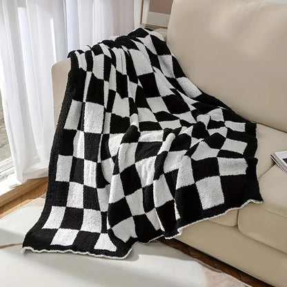 Plaid Throw Blanket – Ultra Smooth &amp; Cozy for Any Occasion