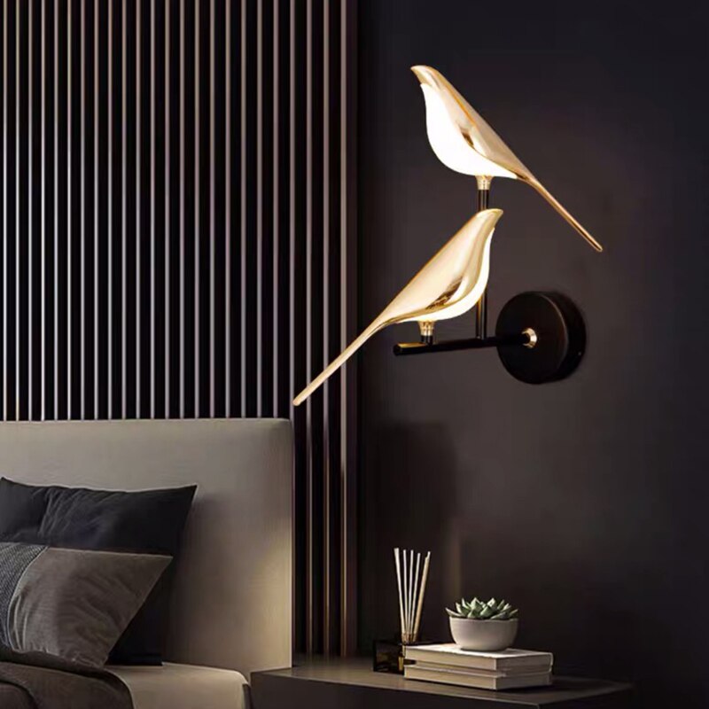 LumiVogel - Modern wall lamp in the shape of birds 