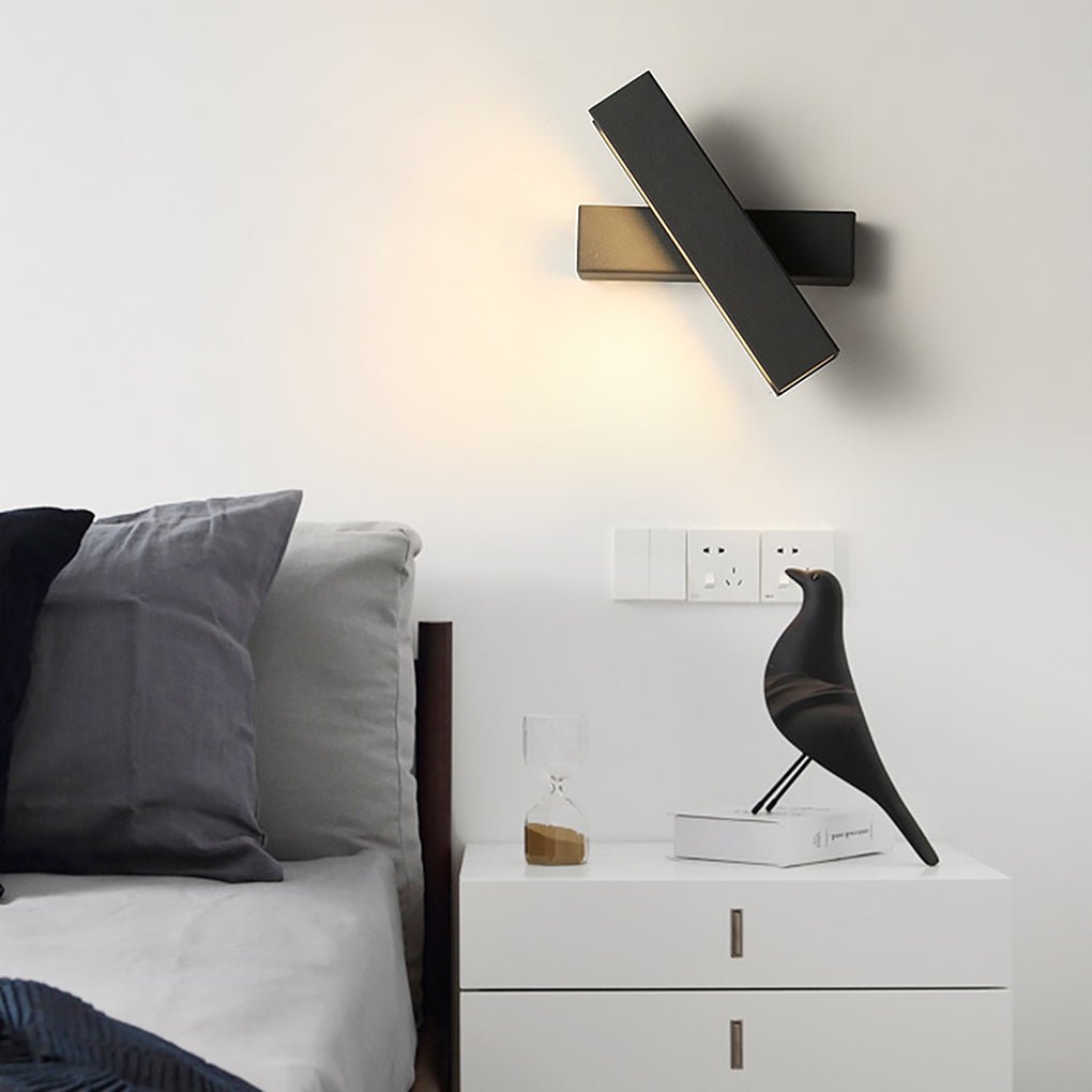 LuxeGlow - Minimalist Design LED Wall Lamps with Rotatable Design