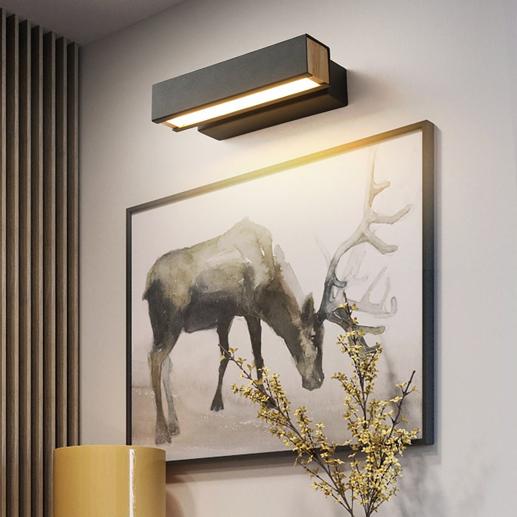 LuxeGlow - Minimalist Design LED Wall Lamps with Rotatable Design