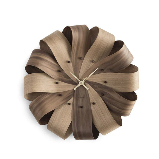 HoutMoment - Modern wooden wall clock