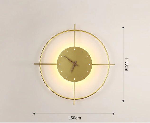 TimeCrystal - Modern Crystal Wall Clock 