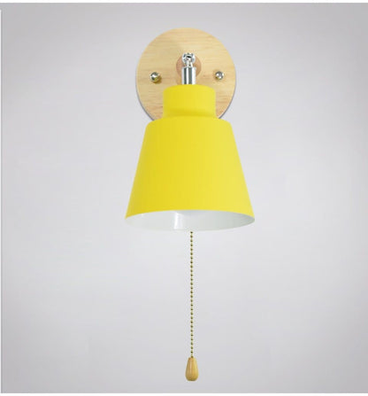 Rotating Collin Wall Lamp with Pull Chain Switch 