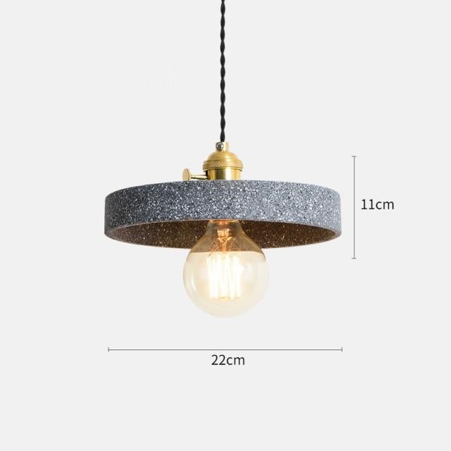 Lumina - Stylish Zement Pendant Lamps for an Industrial Interior 