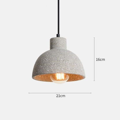 Lumina - Stylish Zement Pendant Lamps for an Industrial Interior 