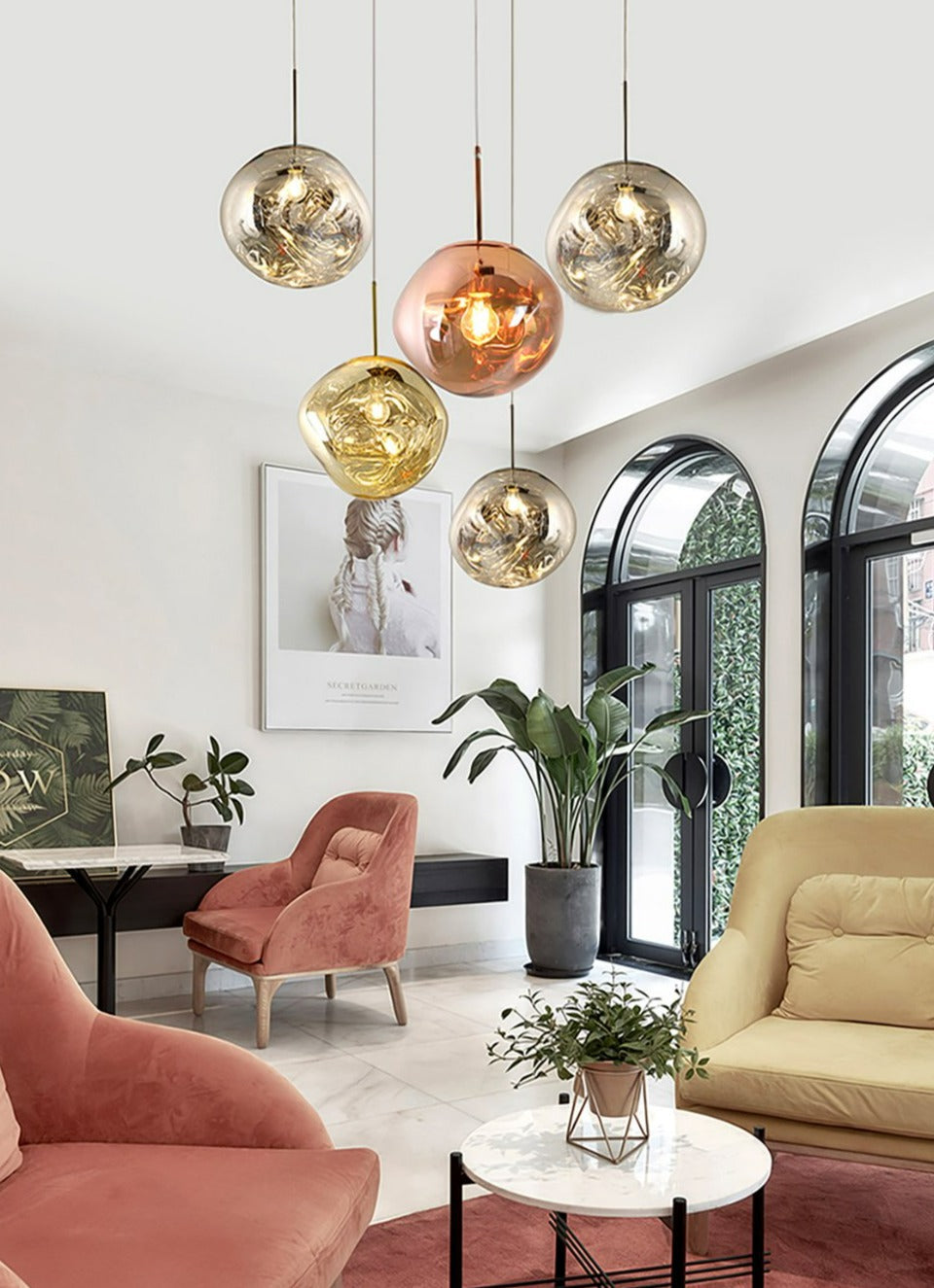 Silent Colorful Pendant Lights - Lighting and Elegance for Your Space 