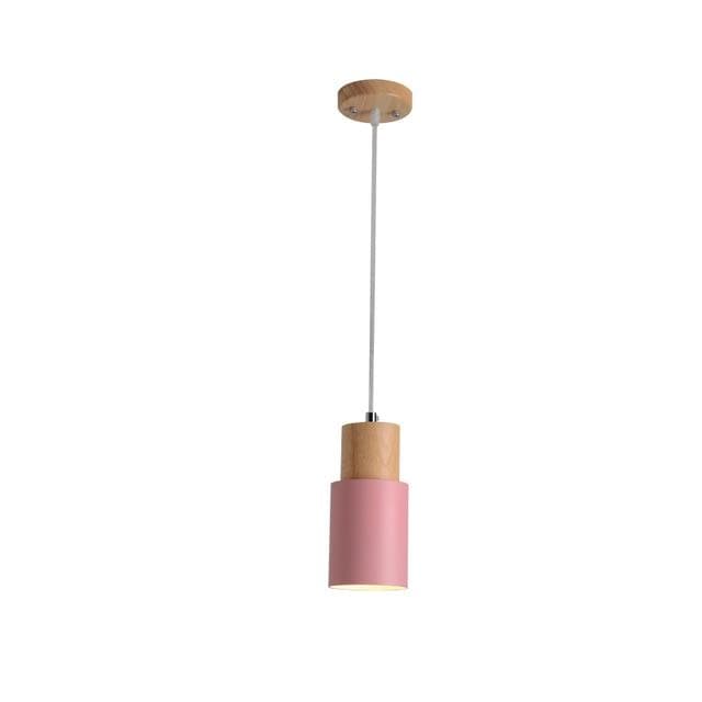 Ingrid Scandinavian Pendant Lamp made of Wood and Metal