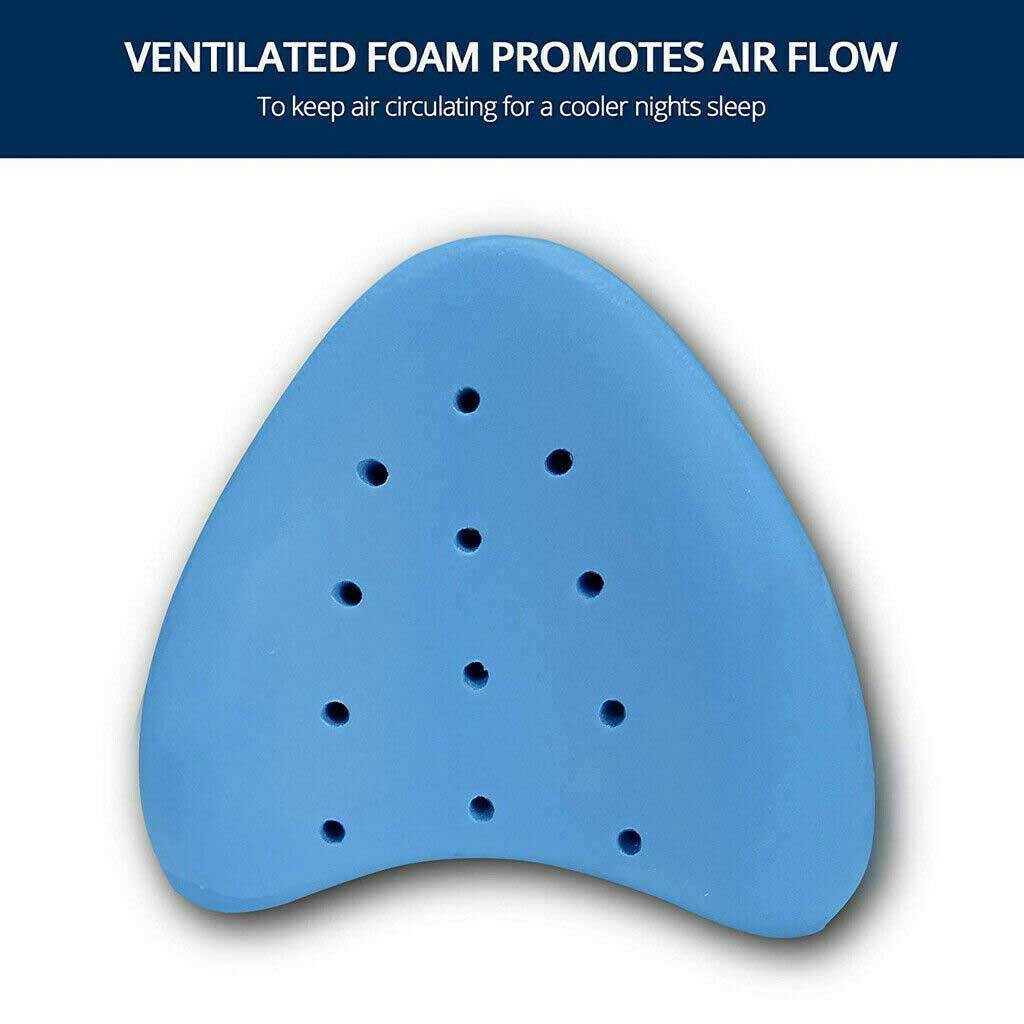 Orthopedic Knee Pillow with Cooling Memory Foam