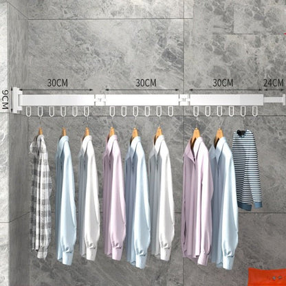 Pull-out Clothes Dryer, Foldable Clothes Hanger, Wall Mounted 