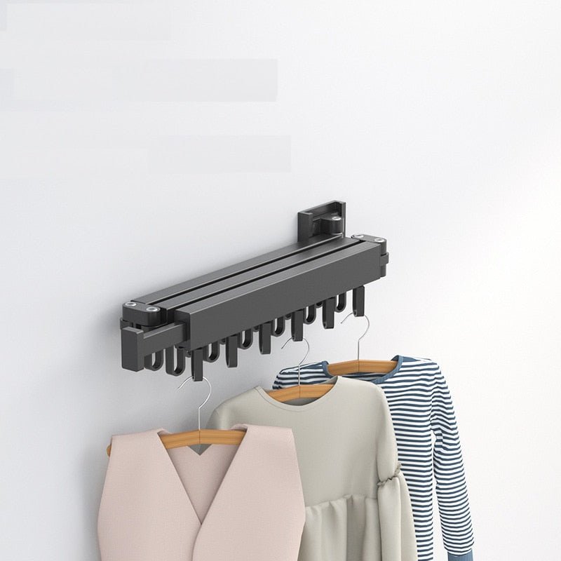 Pull-out Clothes Dryer, Foldable Clothes Hanger, Wall Mounted 