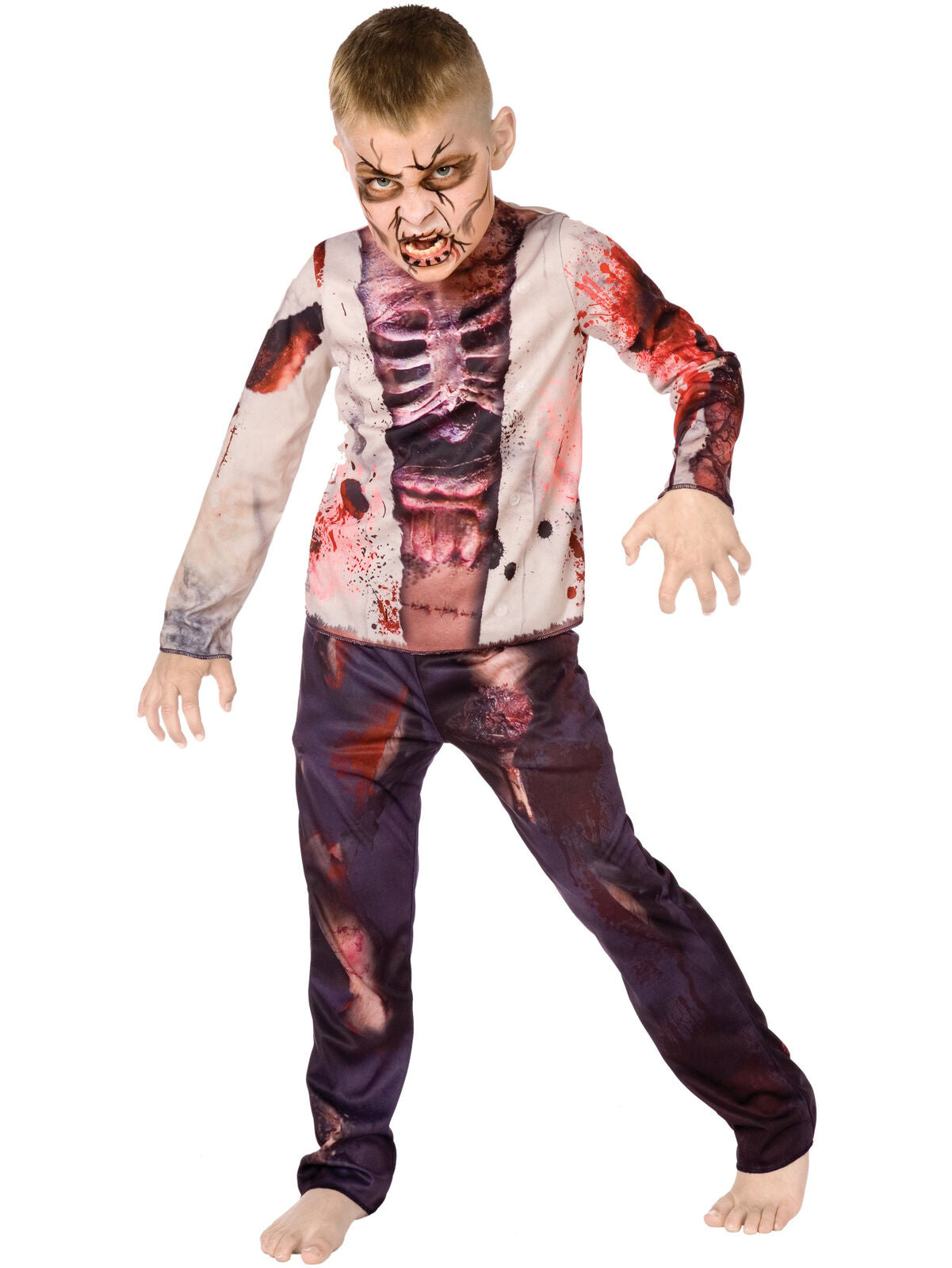 ZOMBIEX - Cool Zombie Costume for Boys | Spooky in Style 