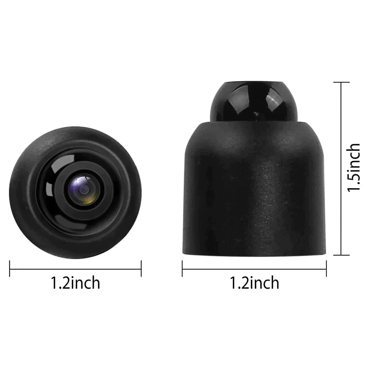 Compact WiFi Security Camera with Night Vision