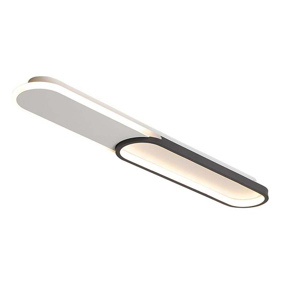 FlushElegance – LED ceiling light with minimalist rectangular design