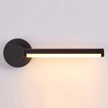 LichtLux - Simple Rotatable LED Wall Lamp with Three Colors Dimmable for the Living Room Background Wall