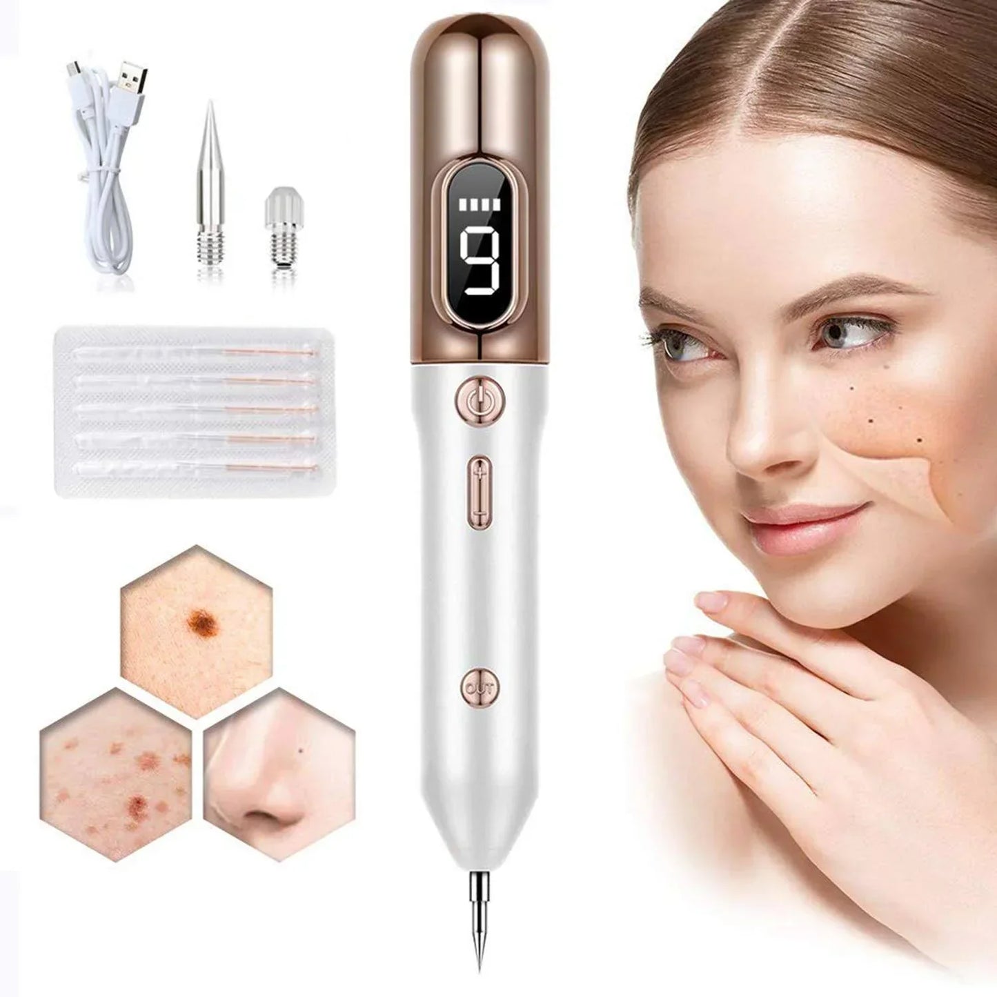 Professional Plasma Pen for Skin Spots and Moles Removal 