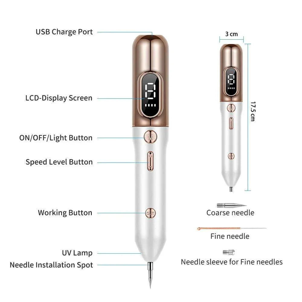 Professional Plasma Pen for Skin Spots and Moles Removal 