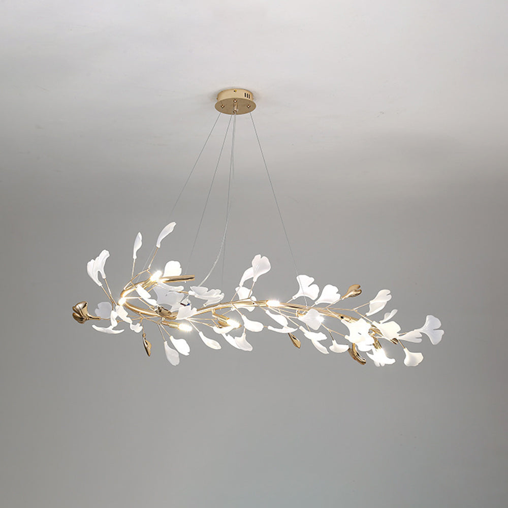 LeafLuxe - Design ceramic chandelier for a refined interior 