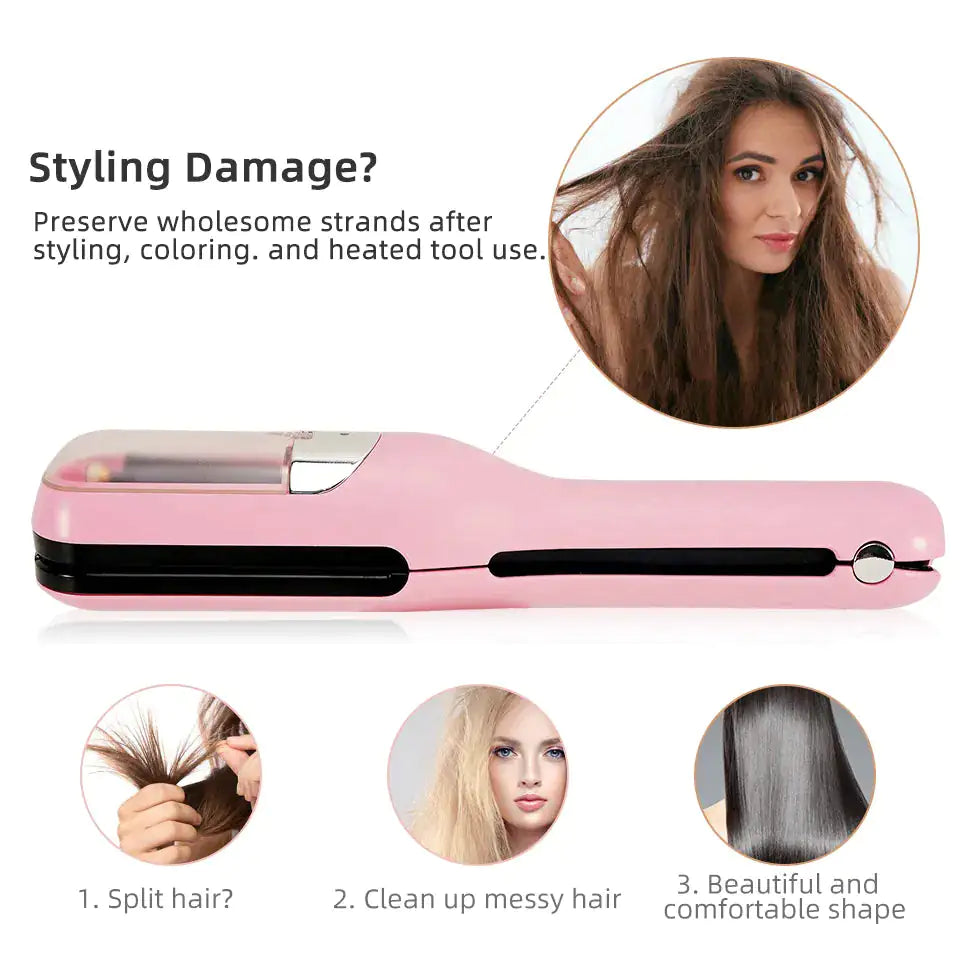 Precision Split End Trimmer for Perfect Ends 