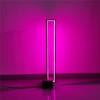 LichtKunst - Design RGB LED standing lamp Viola