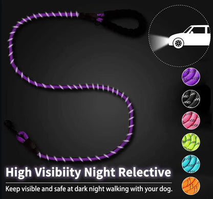 Strong Dog Leash - Reflective Leash for All Dog Sizes