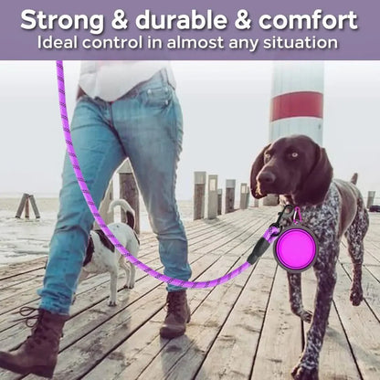 Strong Dog Leash - Reflective Leash for All Dog Sizes