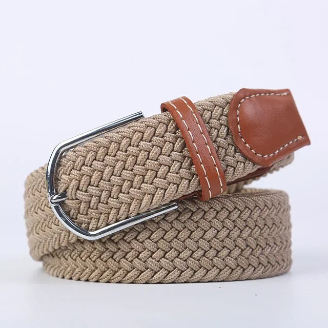 Casual Stretch Belt Made of Elastic Material