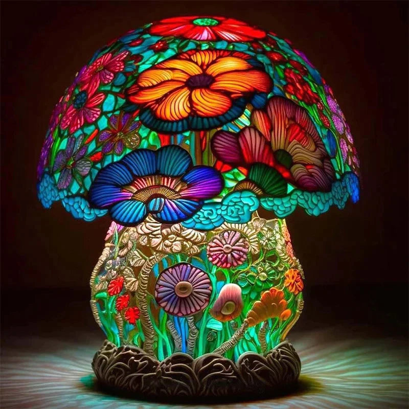 FantasyLamp | Beautiful &amp; soothing stained glass lamp