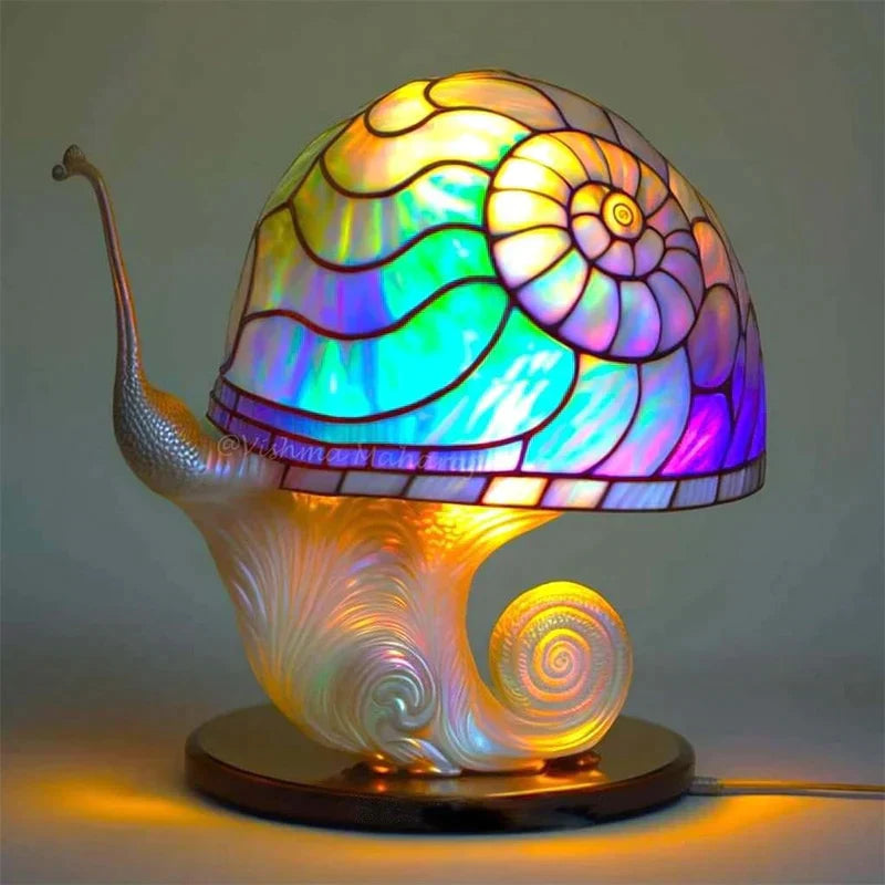 FantasyLamp | Prachtige & rustgevende glas-in-lood lamp